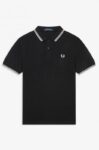 Polo M3600 (524)  Noir- Blanc-  Fred Perry