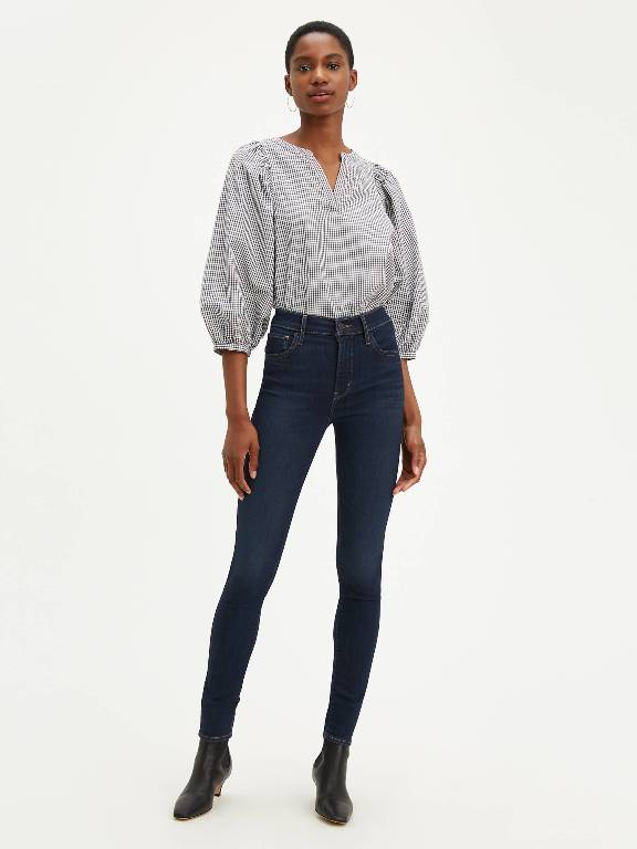 Jean's 720 Taille Haute Super Skinny « Deep Serenity » – Levi's – Jeans Mode