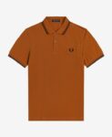 Polo M3600 (356) - Rouille - Bordeaux - Noir  - Fred Perry