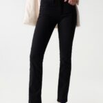 21002023-000 jeans secret slim noir Salsa jeans mode 1