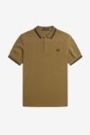 Polo M3600 (P96) - Camel - Noir   - Fred Perry