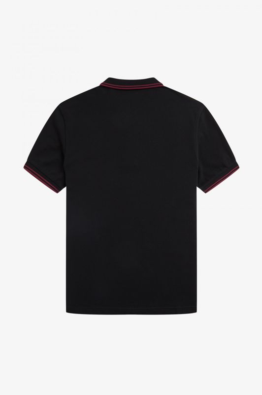 jeans mode Fred Perry polo q39 noir bdx 2