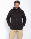 Veste army multipoches FIELD Noire   - SCHOTT
