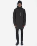 Parka longue déperlante - KALVIN  "Noir" - SCHOTT