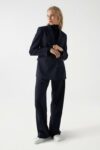 21007065 salsa veste de tailleur navy 2 jeans mode