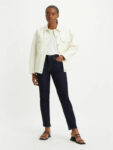 Jean's 724 Taille Haute Straight "blue wave rinse" - Levi's