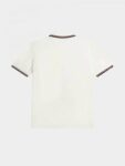 JEANS MODE FRED PERRY M3600 T60 BLANC NEIGE ROUGE BRULE MARINE 1