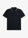 JEANS MODE FRED PERRY M3600 U86 MARINE BLANC NEIGE ET PIERRE NUANCEE 1