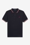 Polo M3600 (T 55)  Marine- Rouge-Blanc -  Fred Perry