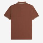 JEANS MODE FRED PERRY W52 MARRON WHISKY AVOINE 1