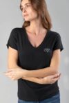 T.SHIRT SMALLVTRAME - NOIR  - Le Temps des Cerises