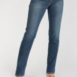 LE TEMPS DES CERISES Jeans pulp regular taille haute bleu JFPULPPHRWA235 JEANS MODE 1