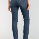 LE TEMPS DES CERISES Jeans pulp regular taille haute bleu JFPULPPHRWA235 JEANS MODE 1