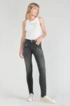 LE TEMPS DES CERISES Jeans pulp slim Peak taille haute noir N°1 JEANS MODE 3