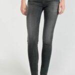 LE TEMPS DES CERISES Jeans pulp slim Peak taille haute noir N°1 JEANS MODE 3