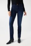 Jean's Secret Push In slim stone foncé - Salsa