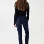 21000207 jeans secret slim stone foncé Salsa jeans mode 1