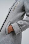 21002955 manteau chevron gris Salsa jeans mode 1