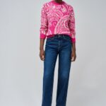 21008872 pull rose Salsa jeans mode 1