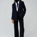 21008875 blazer navy Salsa jeans mode 1