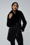 21008879 manteau long Diana Salsa noir jeans mode 1