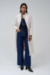 2100888 101 manteau long Salsa Ecru 1 jeans mode