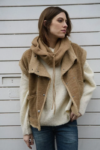 Veste sans manche Fuji - marron  -  Le Temps des Cerises